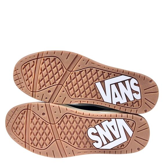 Vans Off The Wall Hylane Sneaker Shoes Men 9 Women 10.5 Gray White Black - Picture 6 of 7